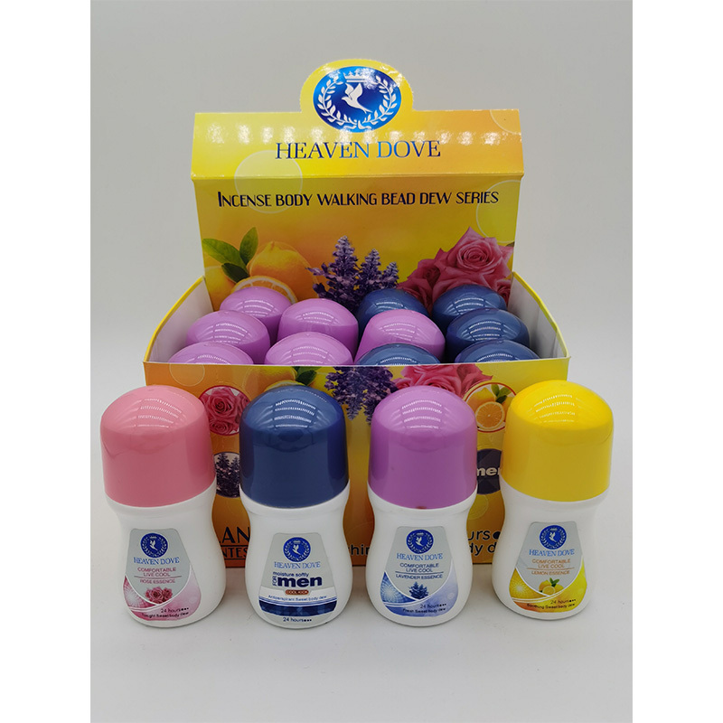 New Arrival Moisturizing Refreshing Fragrance Roll-on Antiperspirant Deodorant