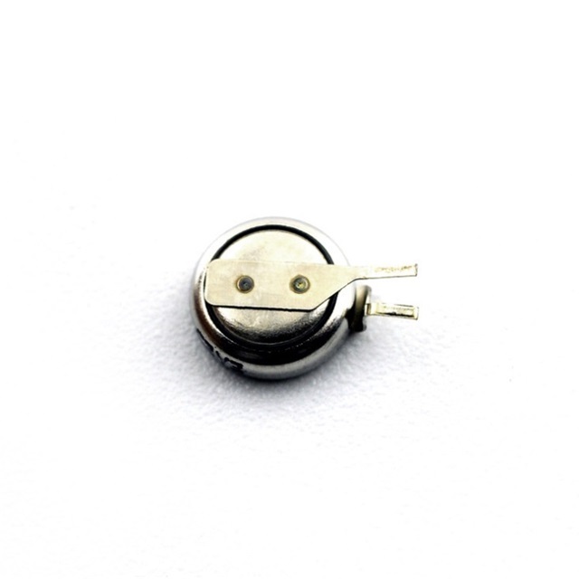 Rechargeable button cell MS614 battery with solder tabs