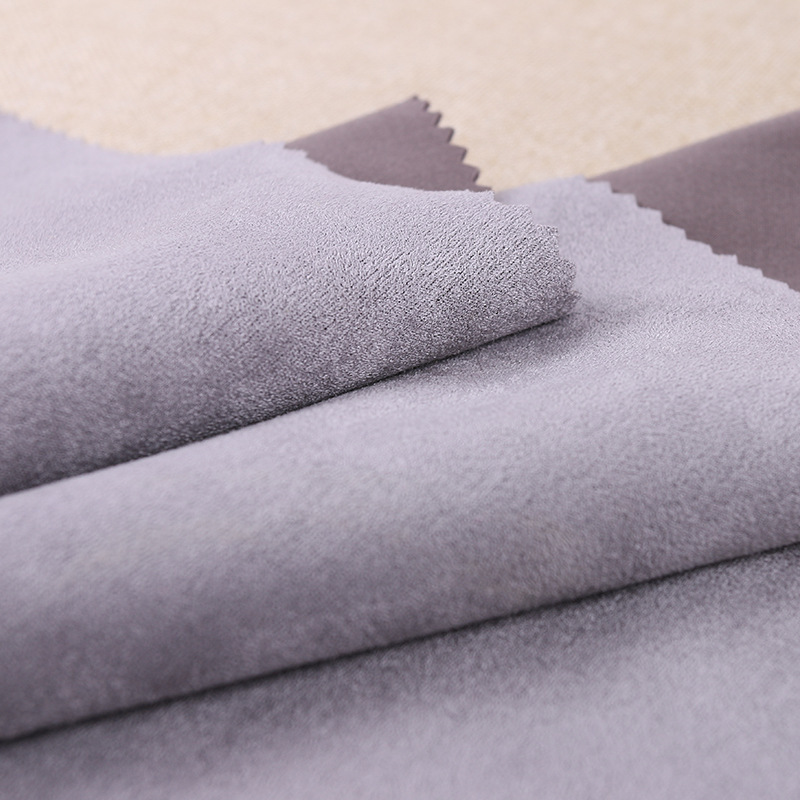 high quality scuba suede fabric microfiber polyester spandex fabric suede fabric for clothes