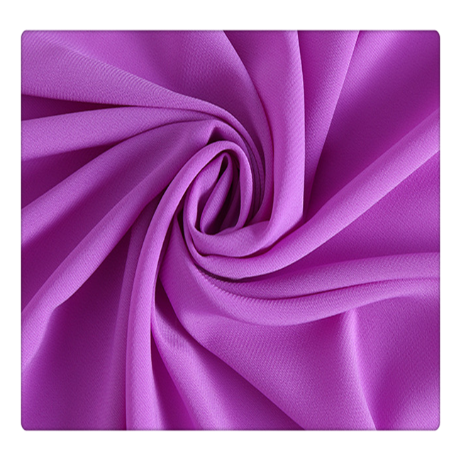 100 polyester colorful stretch chiffon fabric for dress