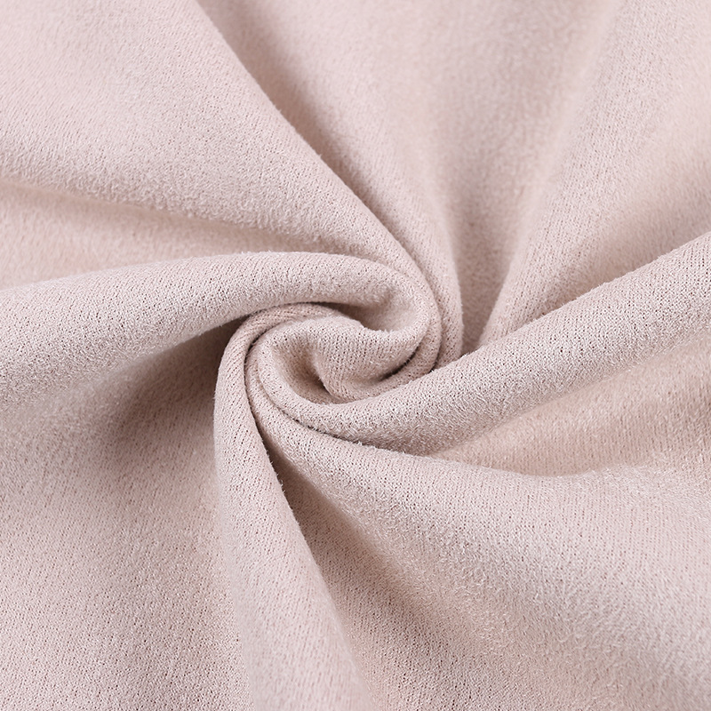 high quality scuba suede fabric microfiber polyester spandex fabric suede fabric for clothes