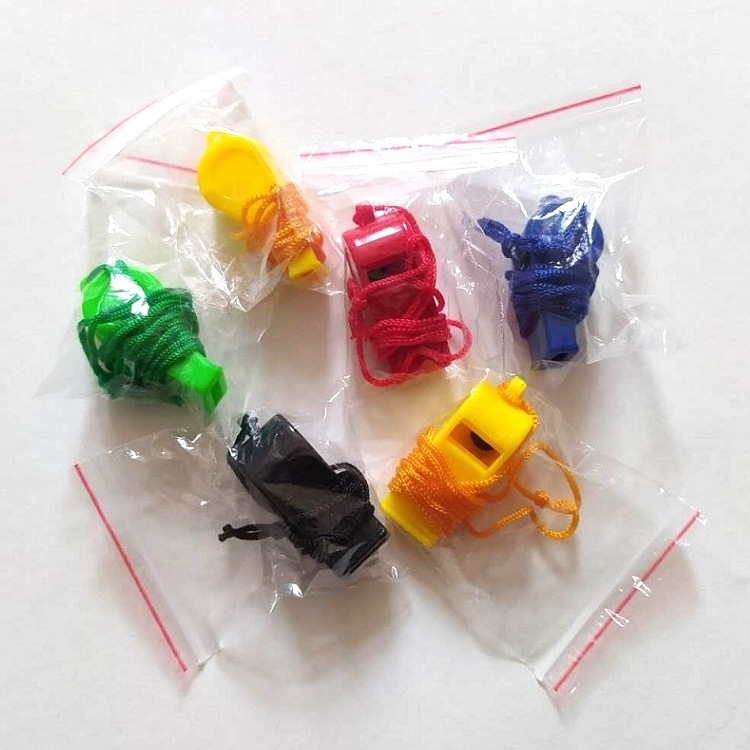 environment protection Plastic whistle customize plastic whistle colorful plastic whistles