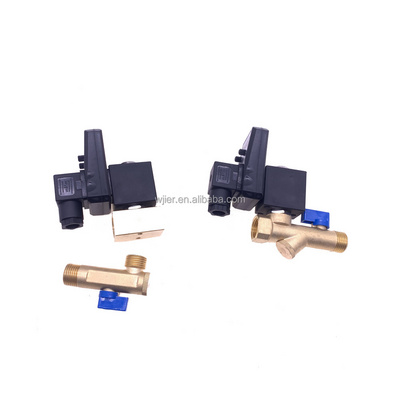 4pcs/lot OPT-B/ OPT-A solenoid valve electronical auto timer drain valve AC24V/110V/220V