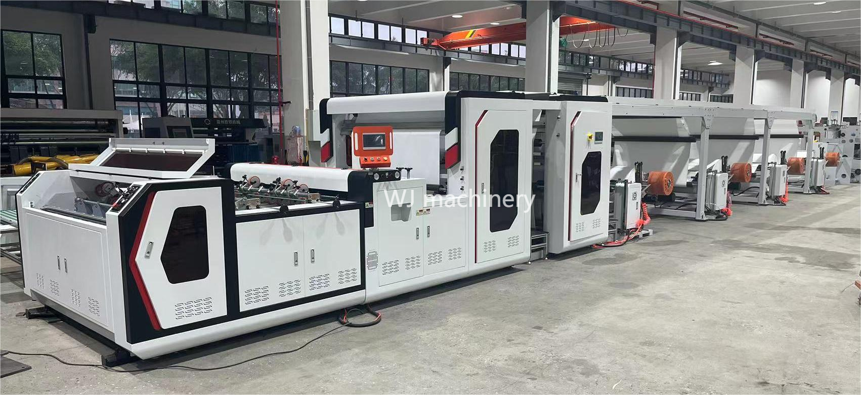 WJ copy paper a4 wrapping machine a4 paper cutting converting machine for sale