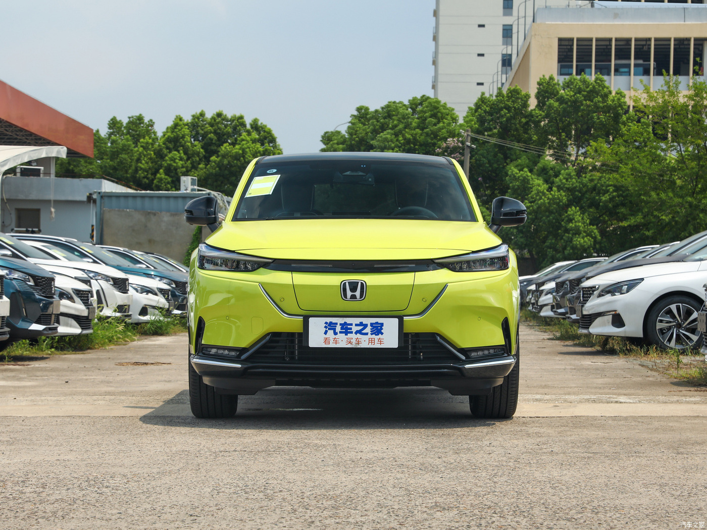 NEW DongFeng Honda Ens1 yellow SUV 5 Doors Carros 2024 2023 New Car Products Electric Car Luxury New Energy Electric  Honda Ens1