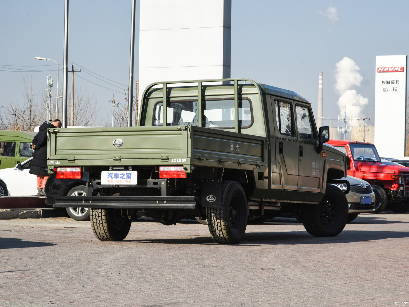 Baw Baic Jeep Warrior 2021-2024 Cheapest Used Pickup 3.2T Diesel 4x4 Off Road UsedMilitary Pickup Truck Used Cars