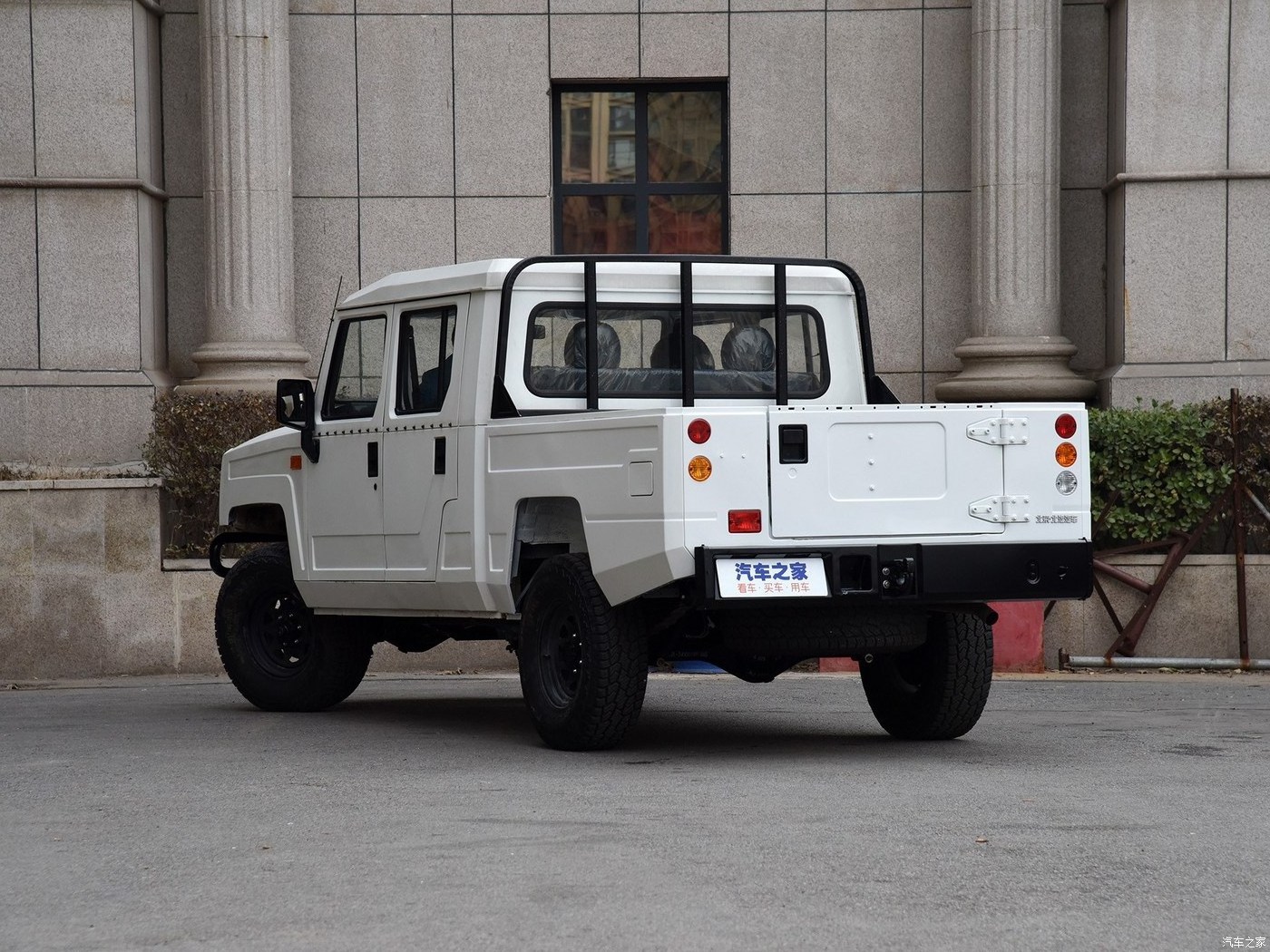 Baw Baic Jeep Warrior WHITE 2021-2024 Cheapest Used Pickup 3.2T Diesel 4x4 Off Road UsedMilitary Pickup Truck Used Cars