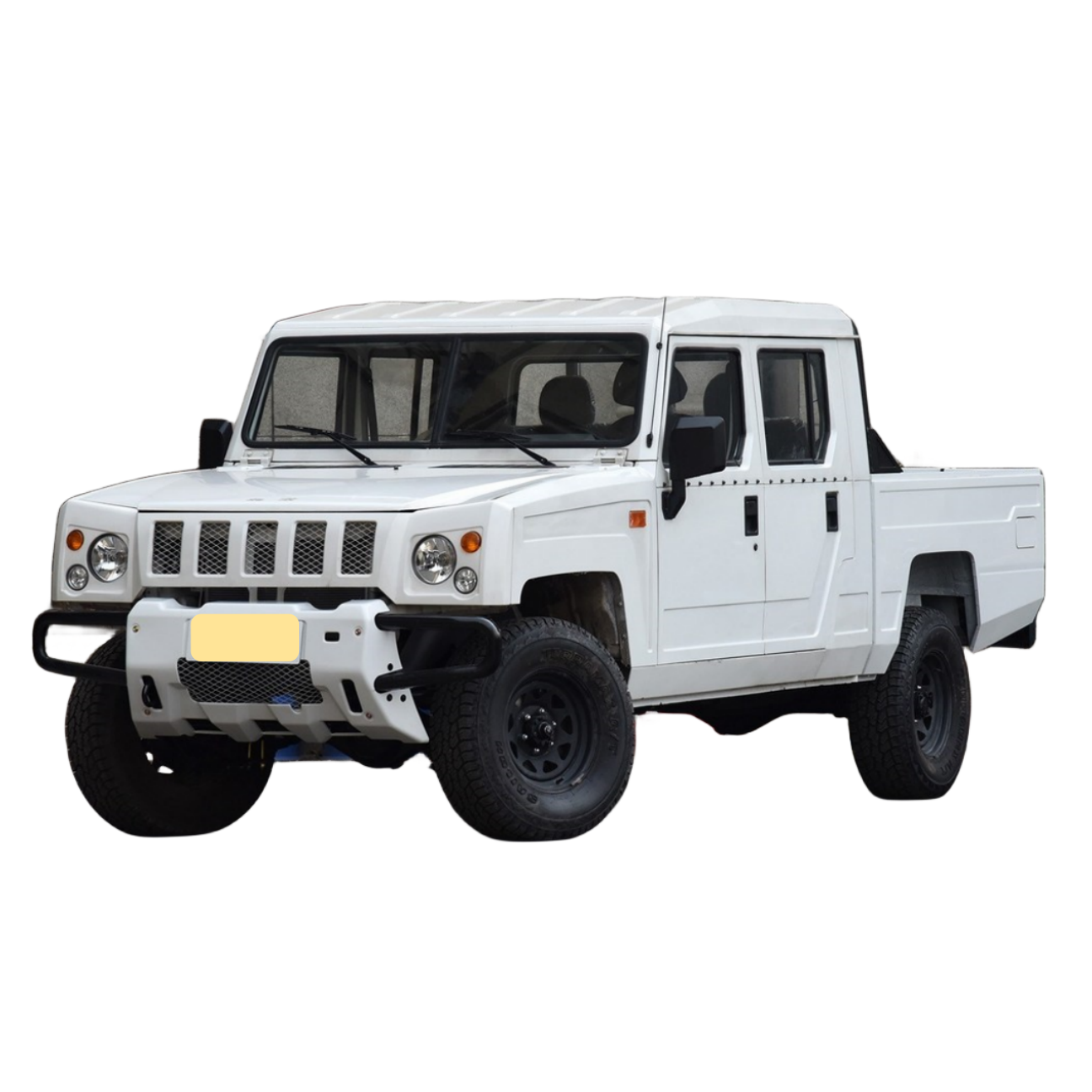 Baw Baic Jeep Warrior WHITE 2021-2024 Cheapest Used Pickup 3.2T Diesel 4x4 Off Road UsedMilitary Pickup Truck Used Cars