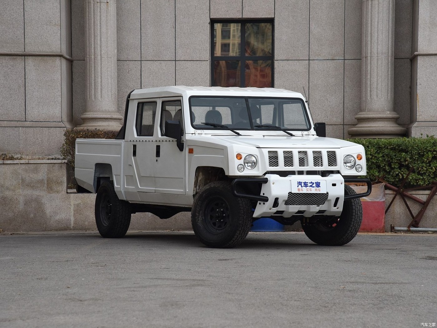 Baw Baic Jeep Warrior WHITE 2021-2024 Cheapest Used Pickup 3.2T Diesel 4x4 Off Road UsedMilitary Pickup Truck Used Cars