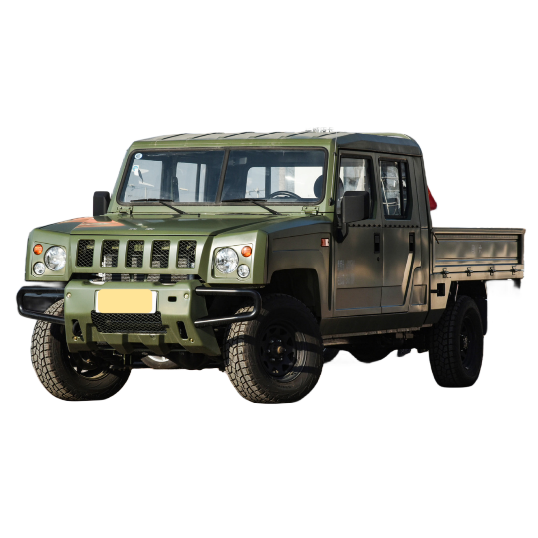 Baw Baic Jeep Warrior 2021-2024 Cheapest Used Pickup 3.2T Diesel 4x4 Off Road UsedMilitary Pickup Truck Used Cars