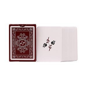 Custom Spanish Printing Naked Women Blank Mini Poker 280Gsm Blue Core Paper Playing Cards