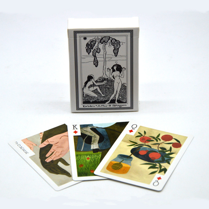 15 Years Custom Printing Experience Manufacturers Anime Adult Blank Waterproof  Nude Girl Paper Women Playing Cards