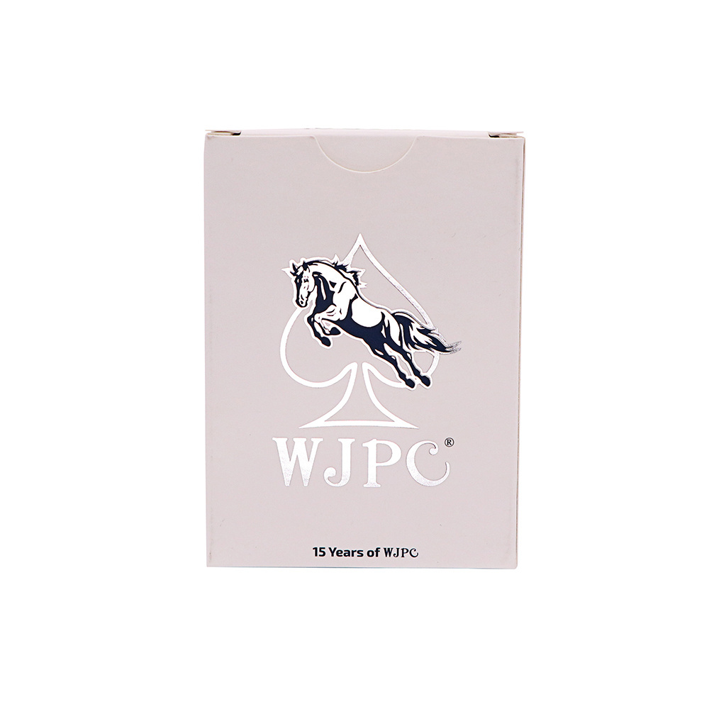 WJPC Top Quality Printing Custom Your Logo Blank Poker Playing Cards For Cardistry