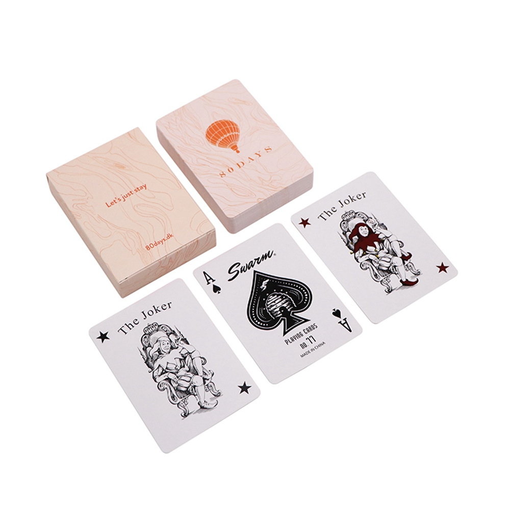 Printing Personalized Gold Card Game Waterproof Sexy Picture Nude Custom Logo Plastic Paper Pvc Playing Cards Poker With Box