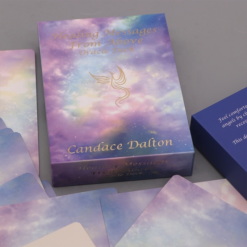 High Quality Mini Supplied Factory Paper  Custom Healing  Deck Wholesale Printed Oracle Cards