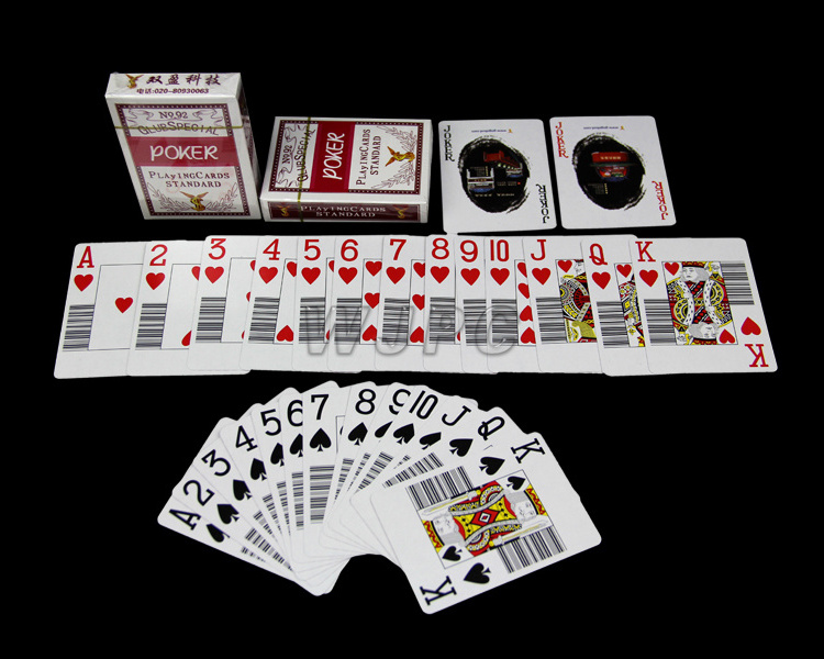 Popular Poker Customized Casino Playing Cards Wholesale With Company Logo