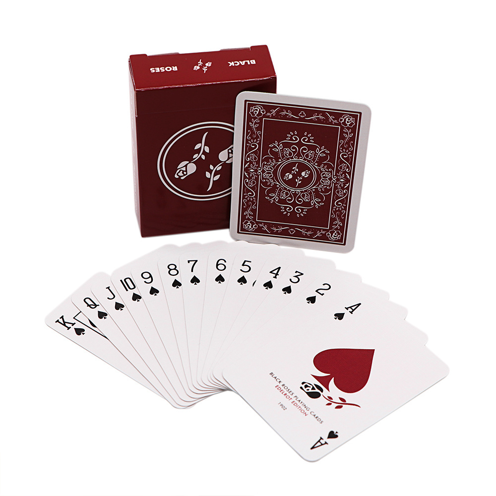 Printing Playing-Cards-In-Bulk Playing Cards Custom Logo Plastic