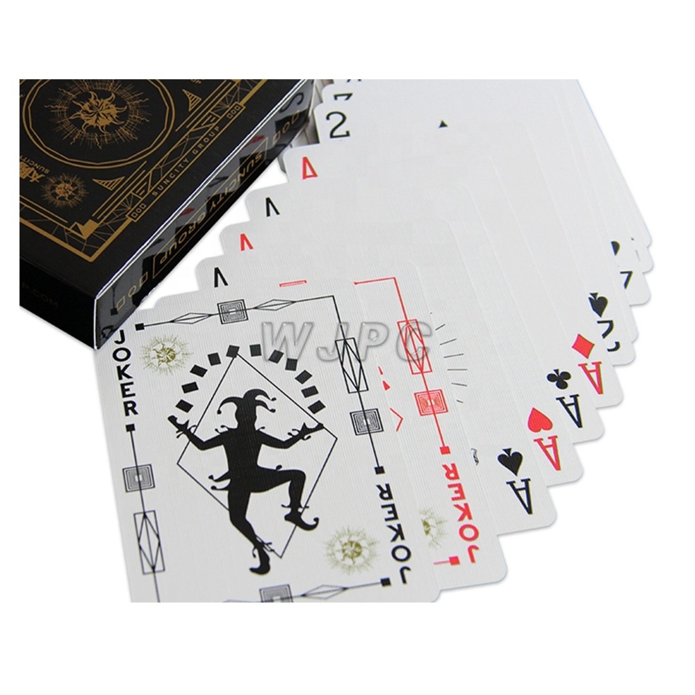 Different Designs Material Casino Printing Custom Playing Card With Box