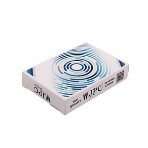 WJPC Top Quality Printing Custom Your Logo Blank Poker Playing Cards For Cardistry