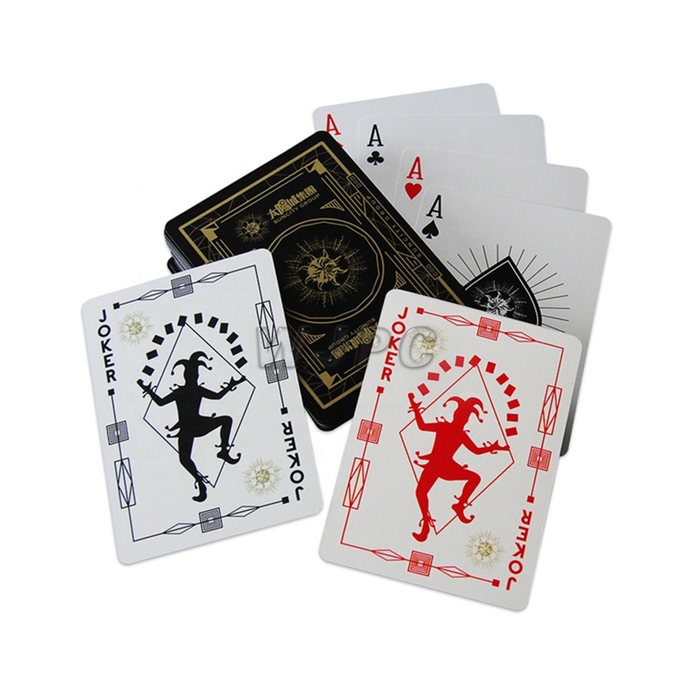 Different Designs Material Casino Printing Custom Playing Card With Box