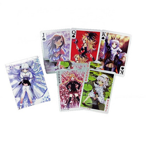 Market Custom Japanese Anime Poker Playing Cards Printing