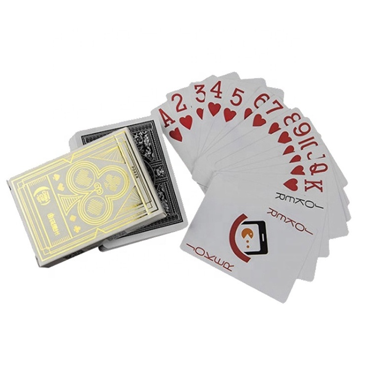 Bridge Size Plastic Casino Playing Cards Four Color Japan Plastic Playing Cards