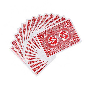 New Italian Personalized Playing Cards Game Sublimation Larged Jumbo Casino Gold Playing Cards With Box Oem