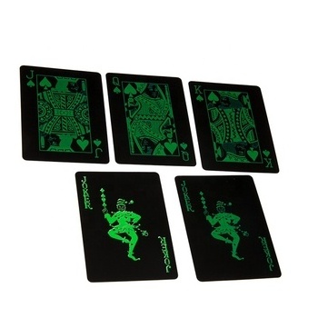 Custom Printed Waterproof Plastic Tarot Cards Front And Back Side Playing Cards