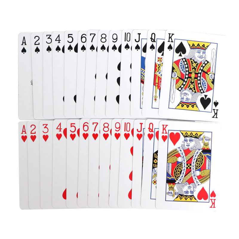 Custom Sublimation Personalized Logo Magic Casino Cardistry Black Printing Paper Advertising Poker Game Texas PVC Playing Cards