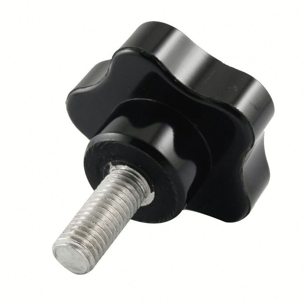 Plastic lobe lock clamping m12 knob screw