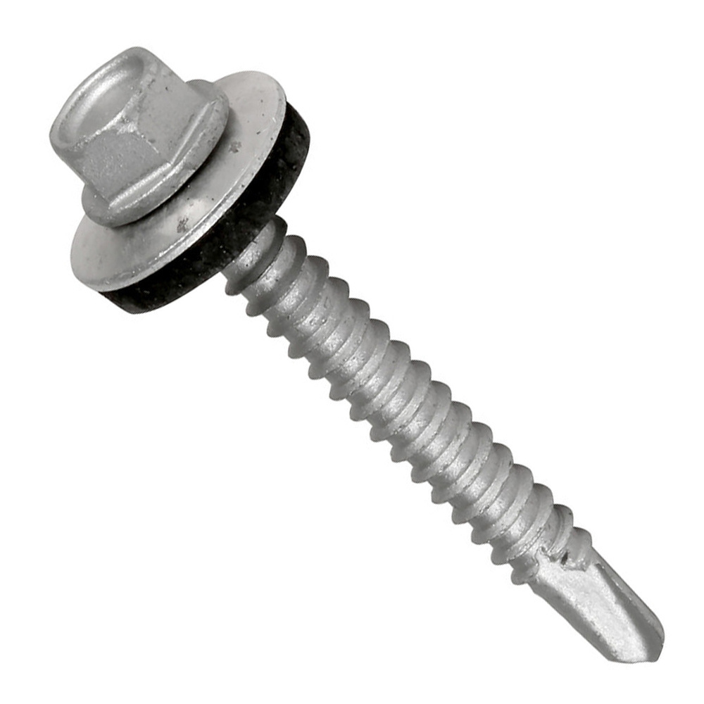 Tornillo Lenteja Pan Wafer Head Drilling Screw Roof Fastener Self Tapping Metal Self Drilling Screw By Ton, Roofing Screw