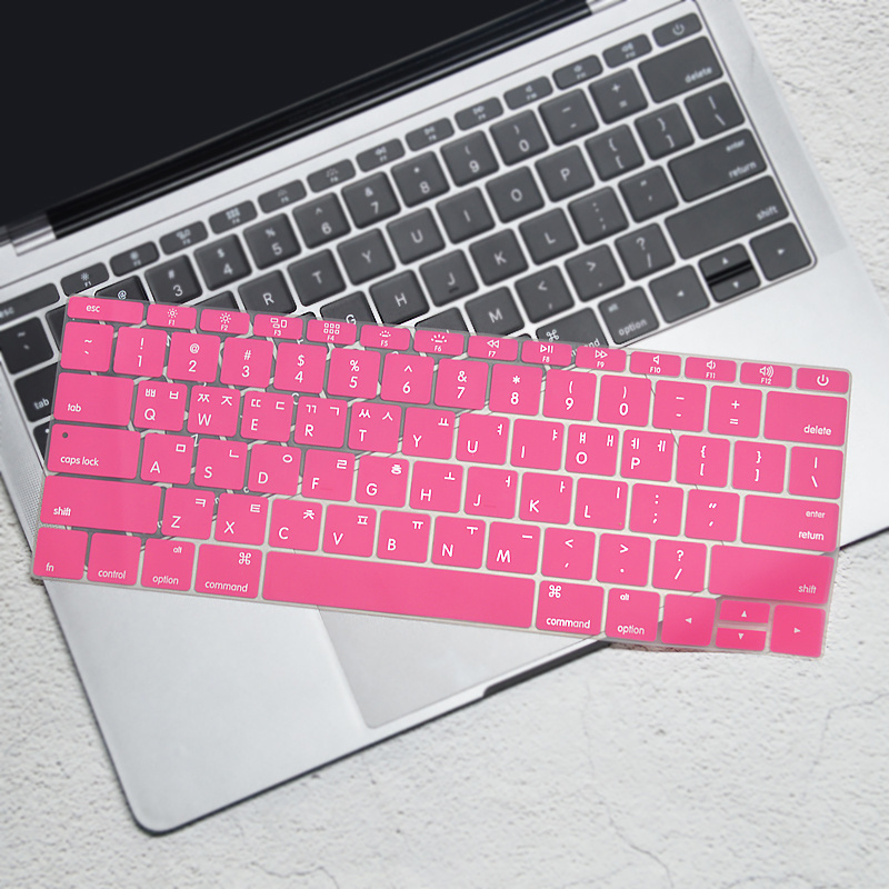 Custom Soft Silicone Laptop Protective Keyboard Skin Keyboard Cover For Macbook