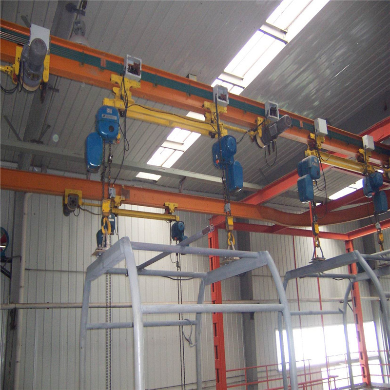 Industrial Overhead Hanging Line Suspended Chain Conveyor