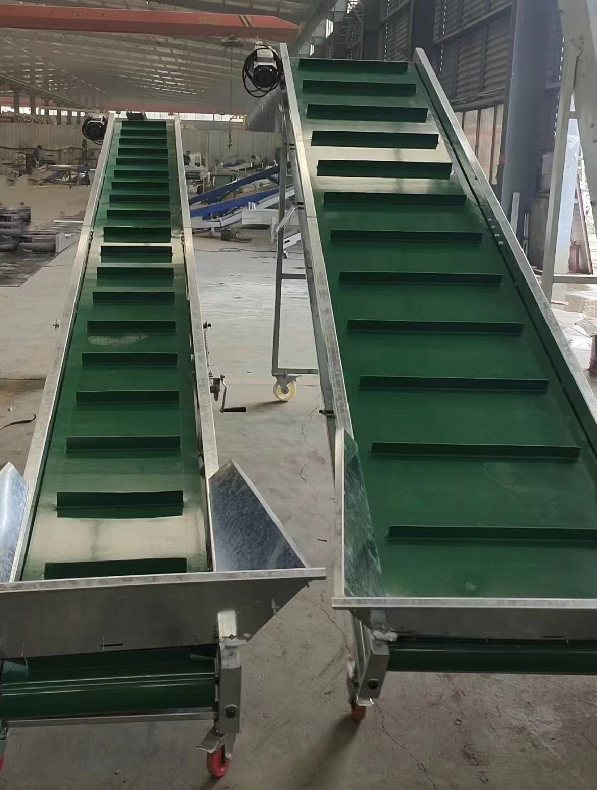 Production Assembly Line Belt Conveyor for Workshop Conveyor Belt Hinge Steel Making Machine