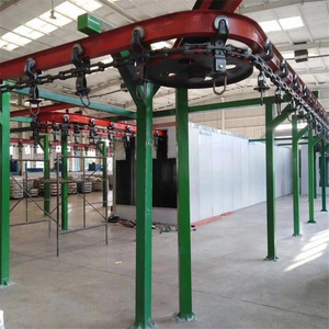 Industrial Overhead Hanging Line Suspended Chain Conveyor