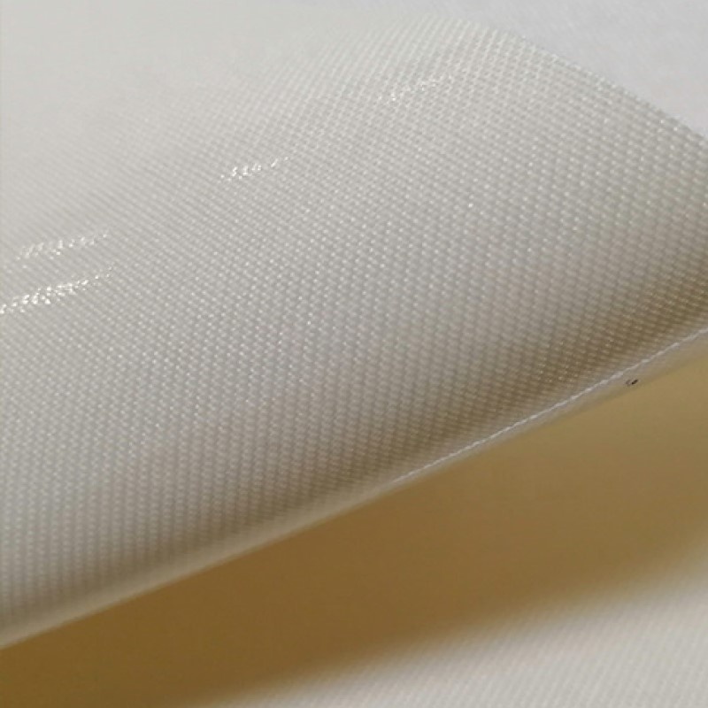 Inflatable PEVA cast film melt coated gabardine reinforcement RF welding fabric