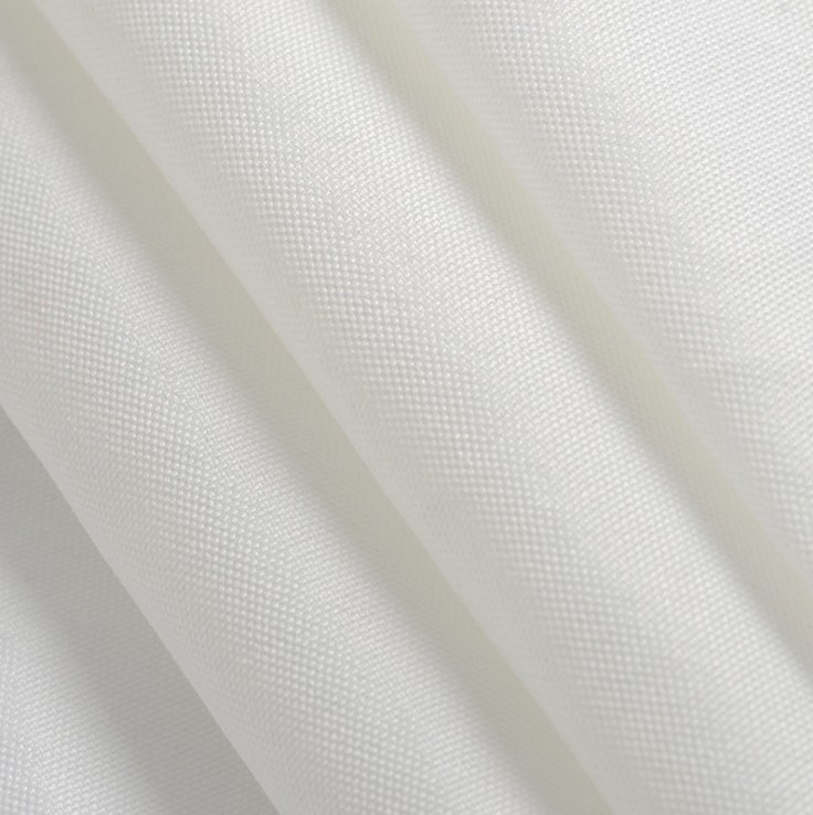 White Color Polyester Fabric for Dyed sublimation Print