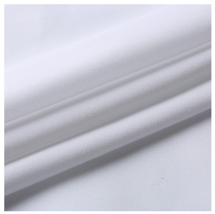 White Color Polyester Fabric for Dyed sublimation Print