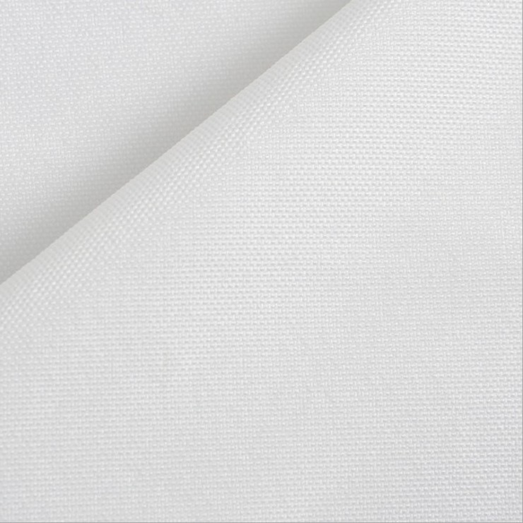 White Color Polyester Fabric for Dyed sublimation Print