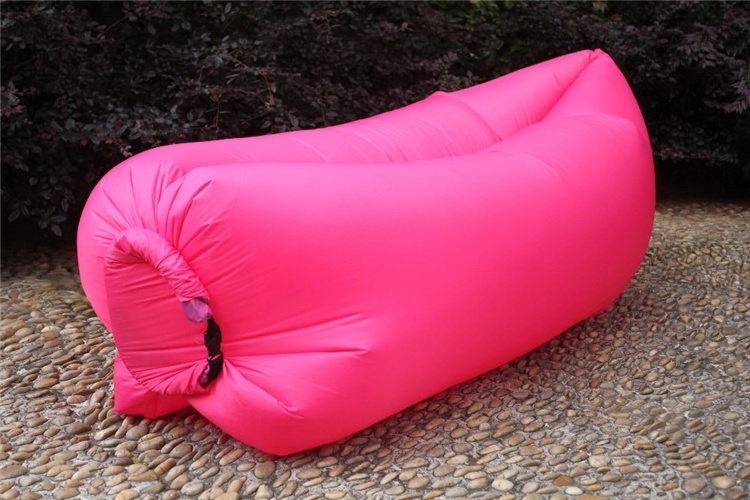 inflatable lounger waterproof durable air sofa air mattress for outdoor beach using