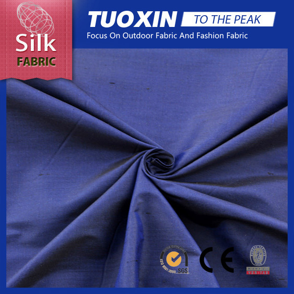 Yarn Dyed 100% Silk Dupioni Fabric, Silk Shantung Fabric