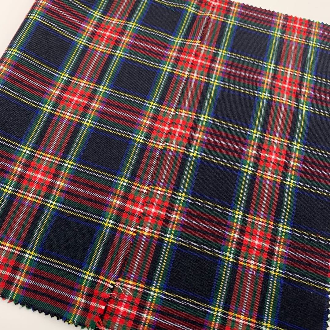 Classic Scotland check four way stretch tartan wide usage table cloth/Costume fabric