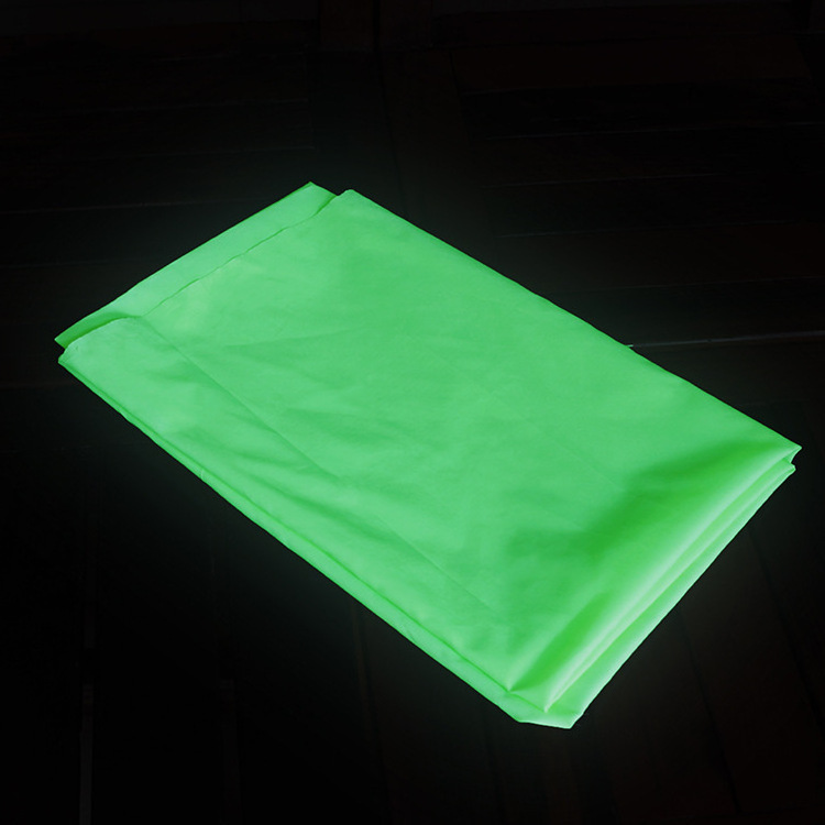 Magical Glowing Fabric Photoluminescent Fabric Glow in the Dark Green Luminous Glowing Fabric