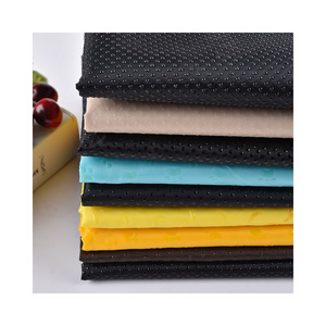 Polyester fabric anti slip rubber dot carpet backing fabric non slip