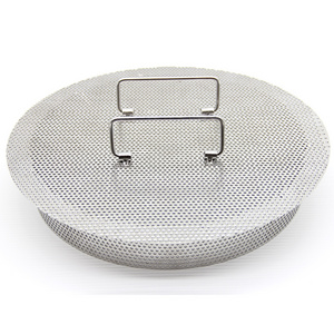 304 316 stainless steel wire mesh metallic filters Cylinder Perforated filter tube