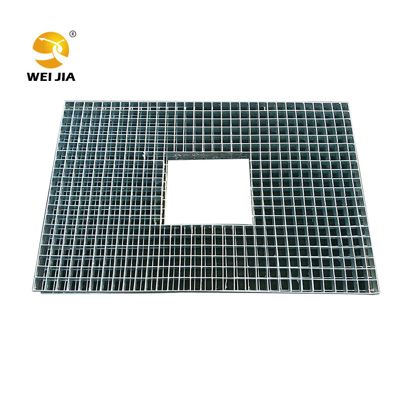 Galvanized Steel Serrated Grating Plate/ steel Grid Mesh/ deck drain grates