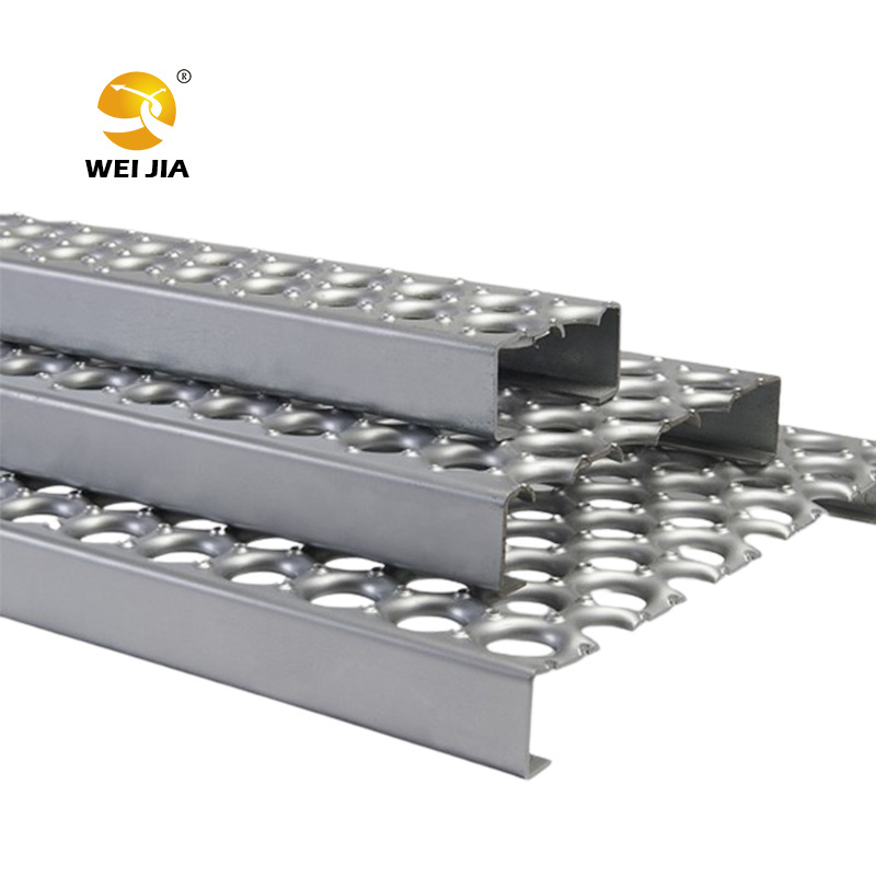 Free Sample Perf-O grip safety grating platform Perforated Safety Grating  anti skid Perforated floor