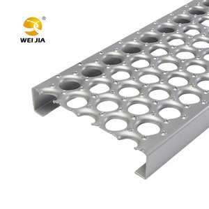 Free Sample Perf-O grip safety grating platform Perforated Safety Grating  anti skid Perforated floor