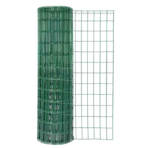 hebei anping manufacturer 1/2 x 1/2 galvanized iron wire mesh malla electrosoldada PVC coated welded wire mesh