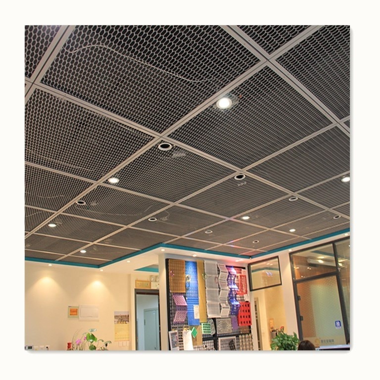 Decorative Expanded Metal Mesh Aluminum Metal Ceiling